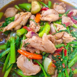 อ่อมไก่ผักชีลาว