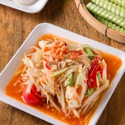 ตำไทยไข่เค็ม