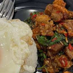 ข้าวไก่กรอบ สำโรงเหนือ