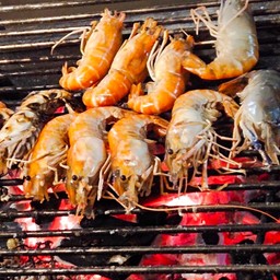 กุ้งแม่น้ำเผา13/14ตัวโล1,000กรัม