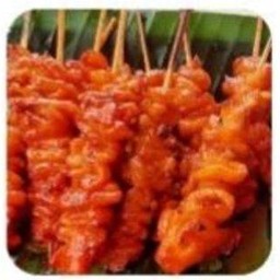 หนังไก่ย่างไม้ละ18บาท