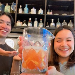 TE Mocktail of the day!  Let us surprise you with our housemade syrup of the day & our tea  เมนูพิเศษ น้ำชาชงสดผสมผลไม้และไซรัปทำเองแบบประจำวัน