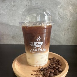 วนิลาลาเต้เย็น