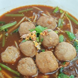 เกาเหลาลูกชิ้นเนื้อเอ็นล้วน-ธรรมดา