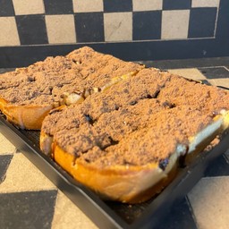 ปังปิ้งนม + ไมโล