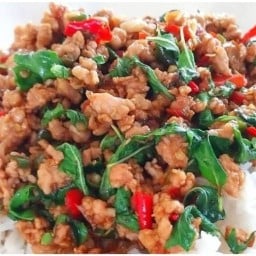 กะเพราแซ่บตัว อ