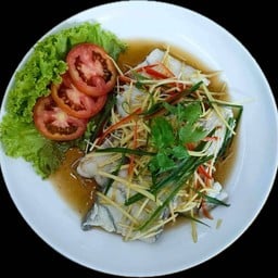 เนื้อปลานึ่งซีอิ๊ว