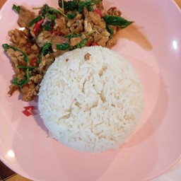 ข้าวกระเพาะไข่เจียว