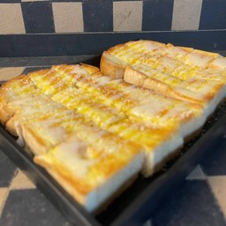 ปังปิ้งเนย + นม