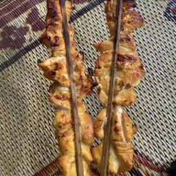 เนื้อไก่ย่างไม้เล็ก2ไม้