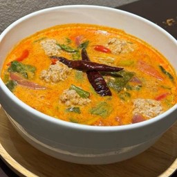 ต้มยำหมูสับน้ำข้น Tomyum minced pork