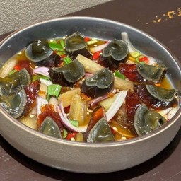 ยำไข่เยี่ยวม้า Spicy Century Egg Salad