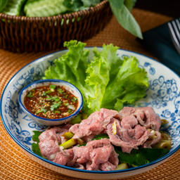 เนื้อน่องลายลวกจิ้ม