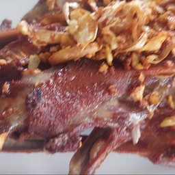 ปากเป็ดทอด เทียม