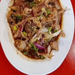 ก้อยขมเนื้อย่าง