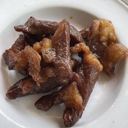 เนื้อแดดเดียวทอด