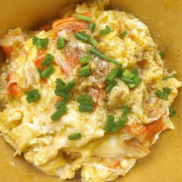 ข้าวไข่ข้นปูอัด