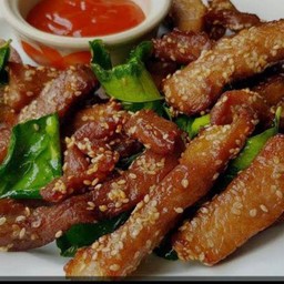 Deep Fried Dried Pork