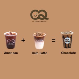 อเมริกาโน่ + คาเฟ่ ลาเต้เย็น แถมฟรี ช็อคโกแลตเย็น