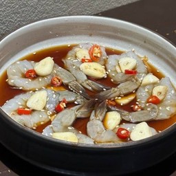 กุ้งดองซีอิ๊ว Soy-Marinated Shrimp