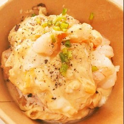 ข้าวไข่ข้นกุ้ง