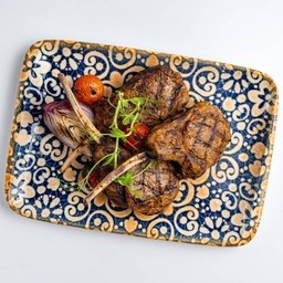 ซี่โครงแกะหมักย่างสไตล์เลบานอน