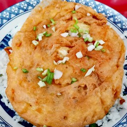 ข้าว+ไข่เจียวหมูสับ