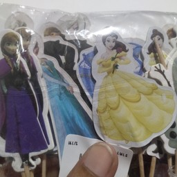 ป้ายปะกระดาษรวมเจ้าหญิง 4 ชิ้น