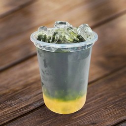 ชาเขียวน้ำผึ้งมะนาว