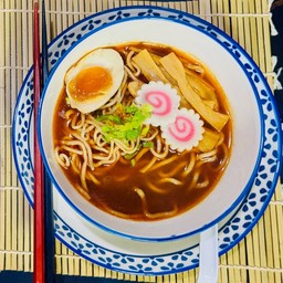 ราเม็งคาระโชยุ(เผ็ด)ไข่ดองโชยุ(KaraShoyuAjitsukeTamagoRamen)