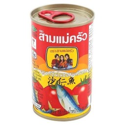 ปลากระป๋องสามแม่ครัว(ขนาด155กรัม)