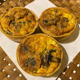 Mushroom Quiche