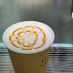 นมคาราเมลร้อน