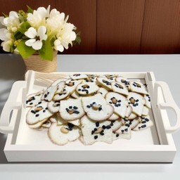 ขนมปังกรอบเนยนม+ช๊อค+เม็ดมะม่วง