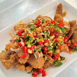 หมูทอดพริกเกลือ