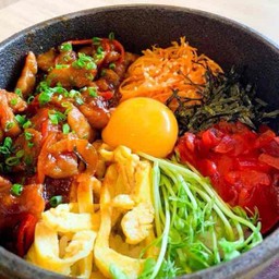 ข้าวหน้าหมู บลูโกกิ