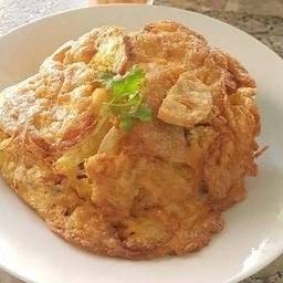 ข้าวไข่เจียว  หมูยอ