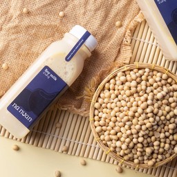 น้ำเต้าหู้ หอมนวล (ขวด)