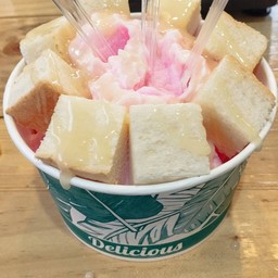 ปังเย็น นมชมพู