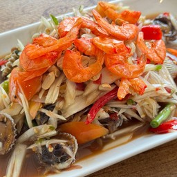 ตำหอยแครง