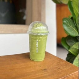 Matcha With Coconut Frappe มัทฉะปั่นน้ำมะพร้าว