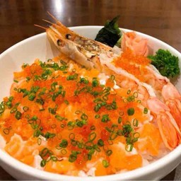 อามะเอบิ เนกิเเซลมอลมอนด้ง.