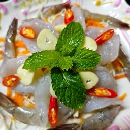 กุ้งแช่น้ำปลา