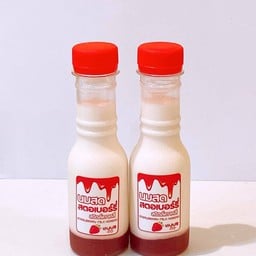 นมสดสตอเบอร์รี่ ”โคตรเทพ”