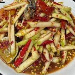 ตำมะม่วงปูปลาร้า