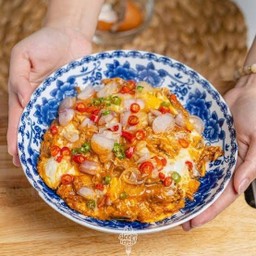 ข้าวปลากระป๋องทรงเครื่อง