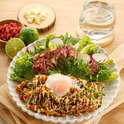 เส้นโอ๊ตเกาหลีแซลมอนสับ  Korean Chili Oat Noodle