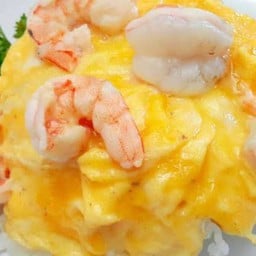ข้าวไข่ข้นกุ้ง