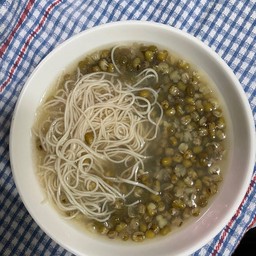 หมี่หวานฮ่องกงถั่วเขียวสูตรโบราณ