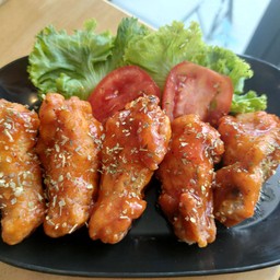 ปีกบนซอสบาบีคิว